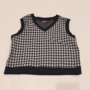 Houndstooth vest sz XL (16)